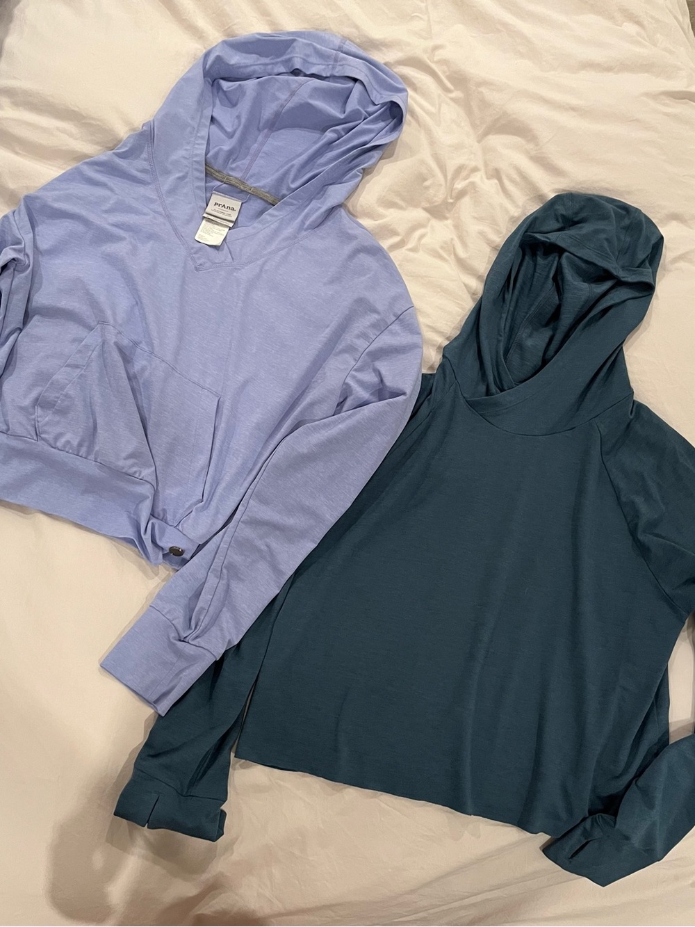 Prana and REI Sun Hoodies